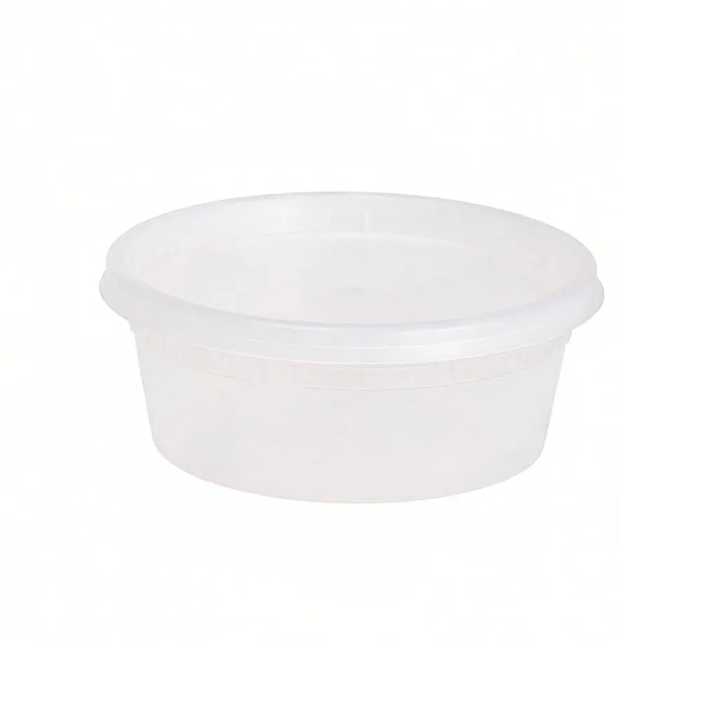 8oz 12oz 16oz 24oz 32oz 64oz High Quality Food Grade PP Disposable Leakproof Recyclable Microwavable Food Storage Soup/Deli