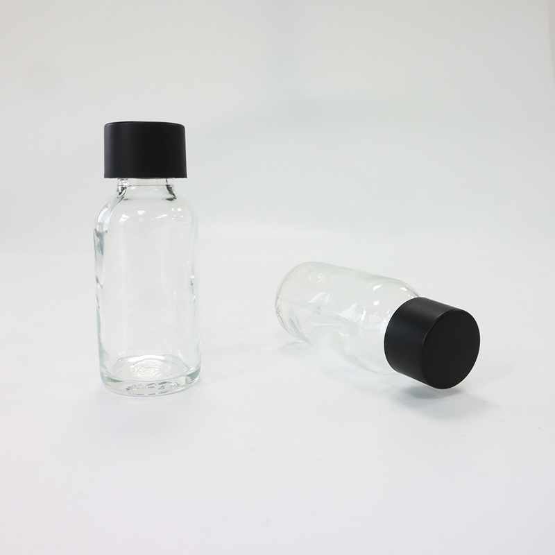 Custom Wide Mouth Water Reusable Glass Beverage Jars Containers Bottles Child Safe for Hot Cold Drink Liquid with Cr Child Resistant Proof Cr Childproof Lid Cap