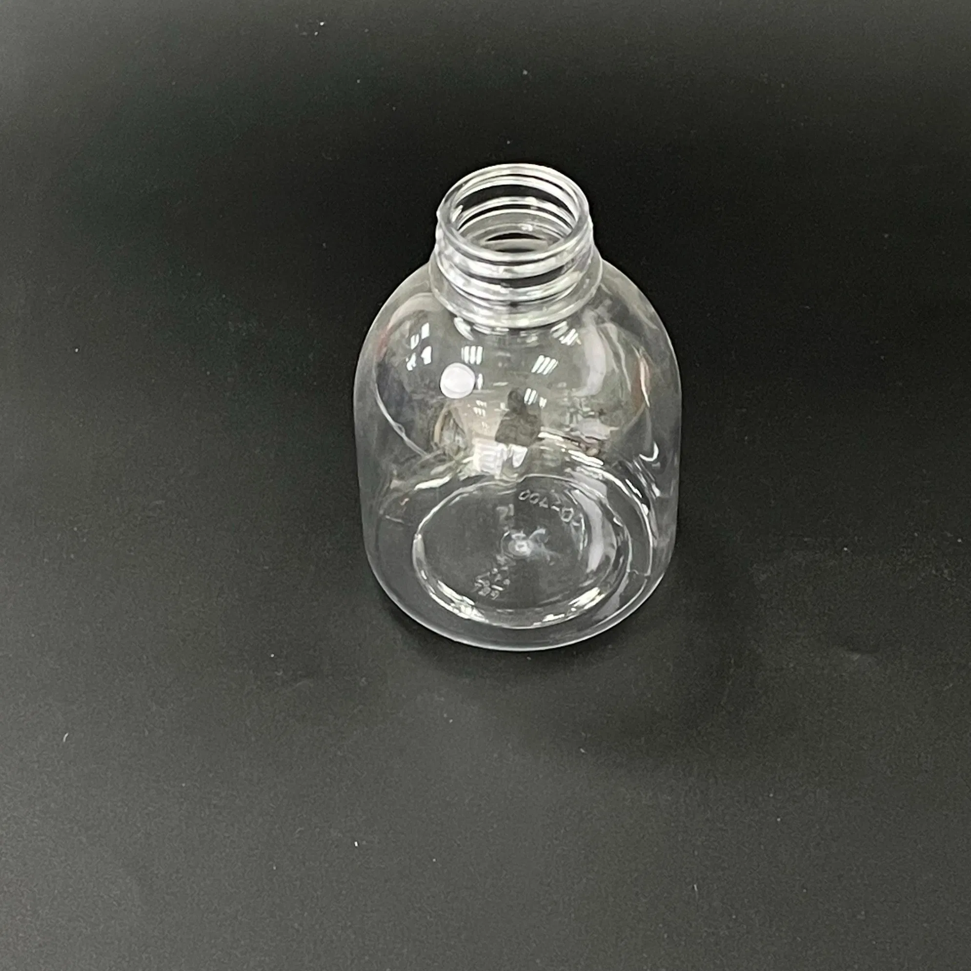 Plastic Juice Packaging 400 500 700 Ml Clear Bear Shape Pet Milk Tea Bottle Disposable Juice Beverage Bottle with Aluminum Lid