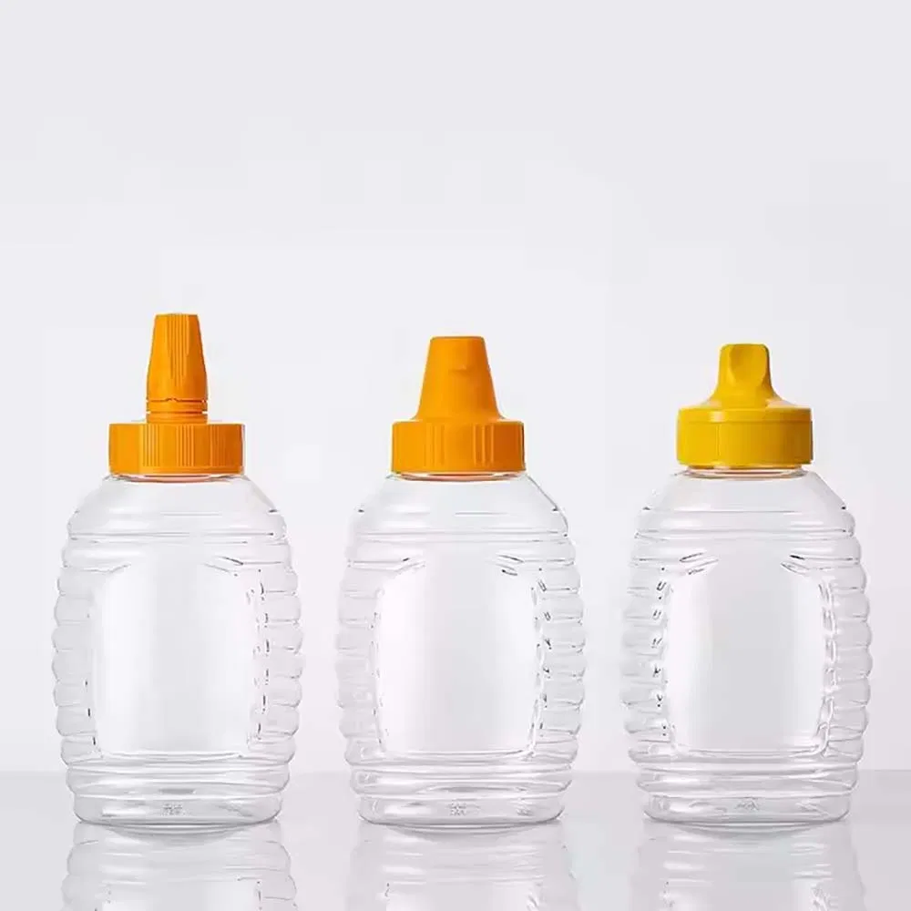 Wholesale Plastic Cooking Oil Honey Squeeze Packaging Bottle Condiment Mixture Custom