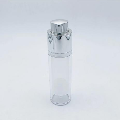 Airless Clear Pump Bottles Cosmetic Travel Size Dispenser Vacuum Plastic travel Bottles