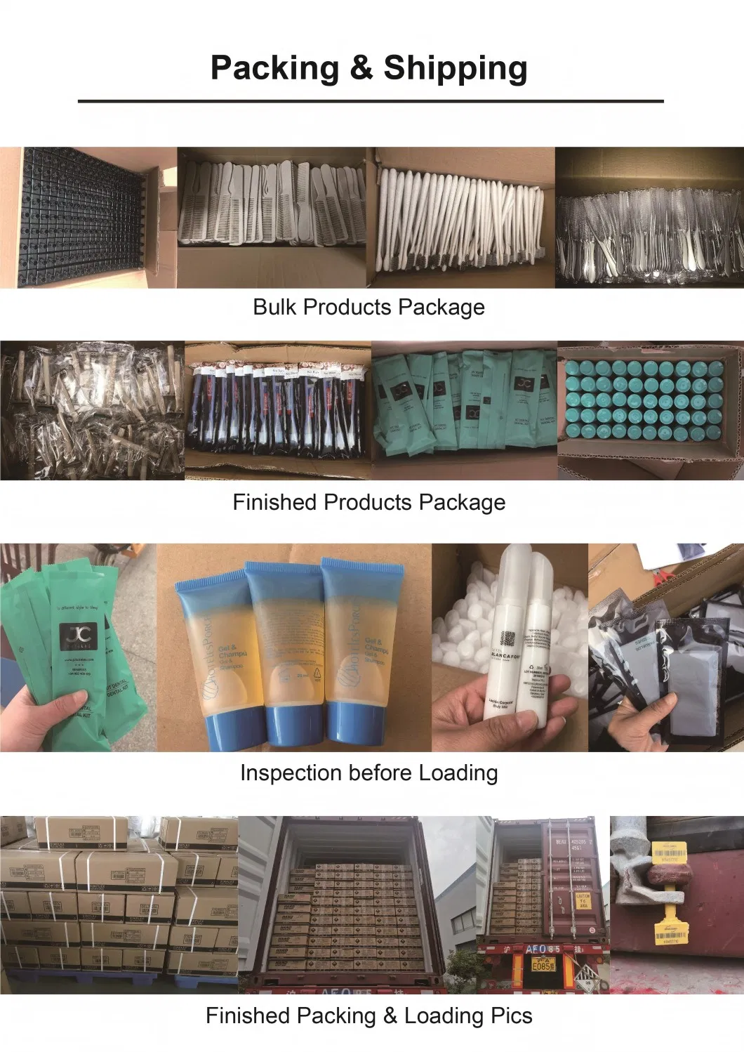 Packaging and Shipping