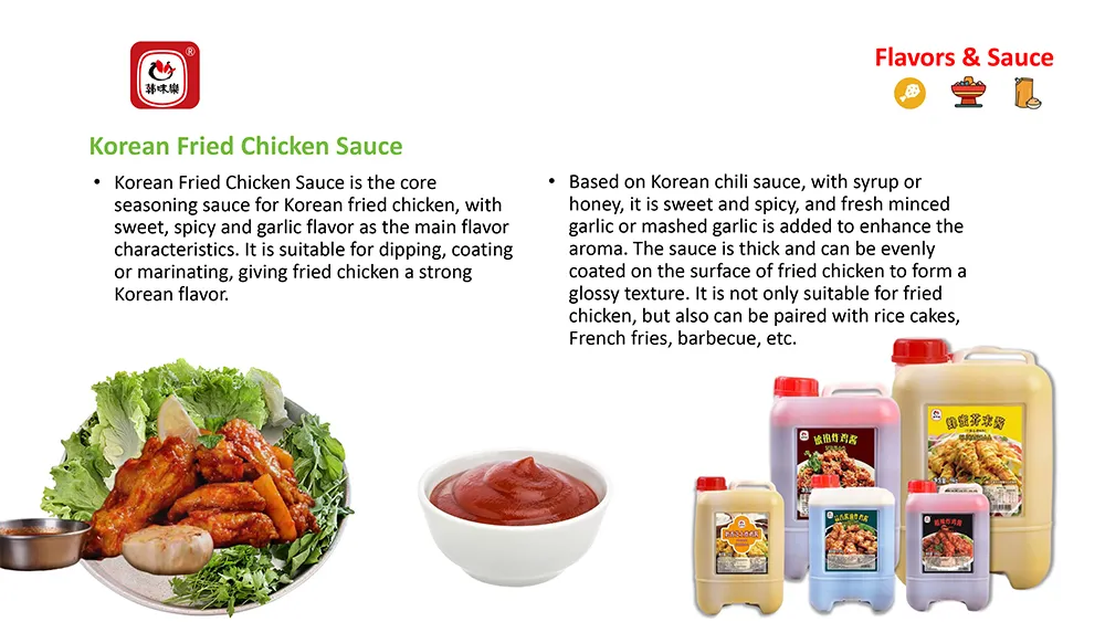 Traditional Sauce Usage