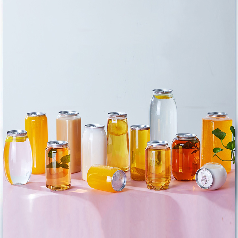 500ml Disposable Bottle with Aluminum Cap for Champagne and Energy Drinks