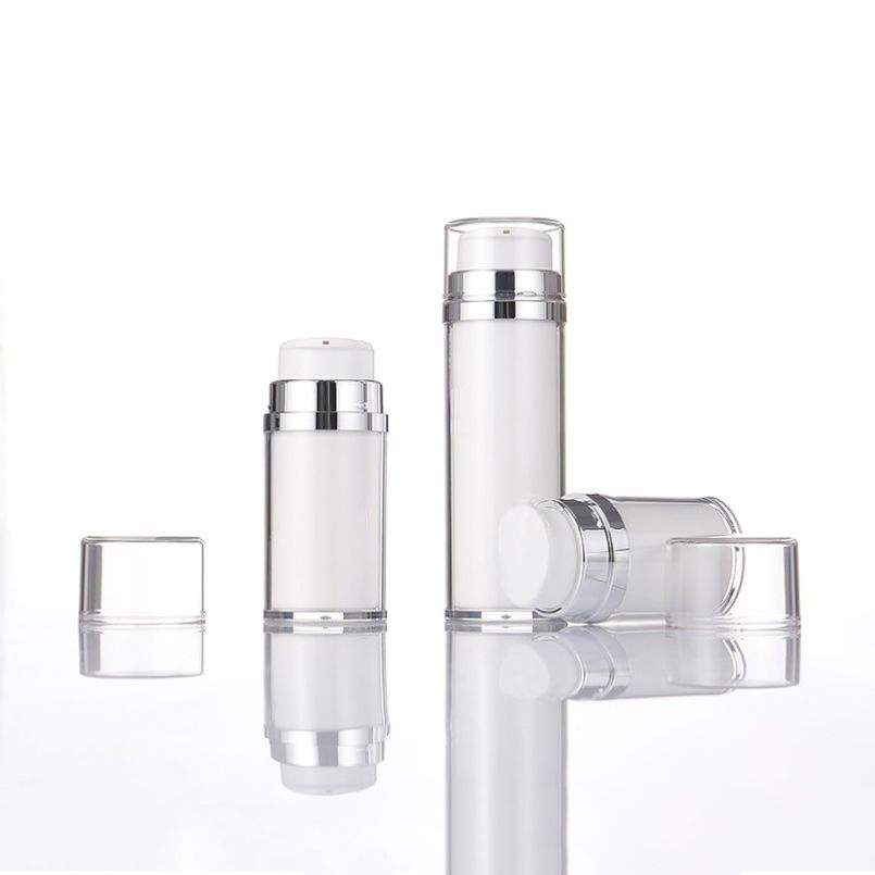 Empty Refillable Acrylic Plastic Cosmetic Lotion Fine Mist Spray Pump Serum Vacuum Airless Bottles