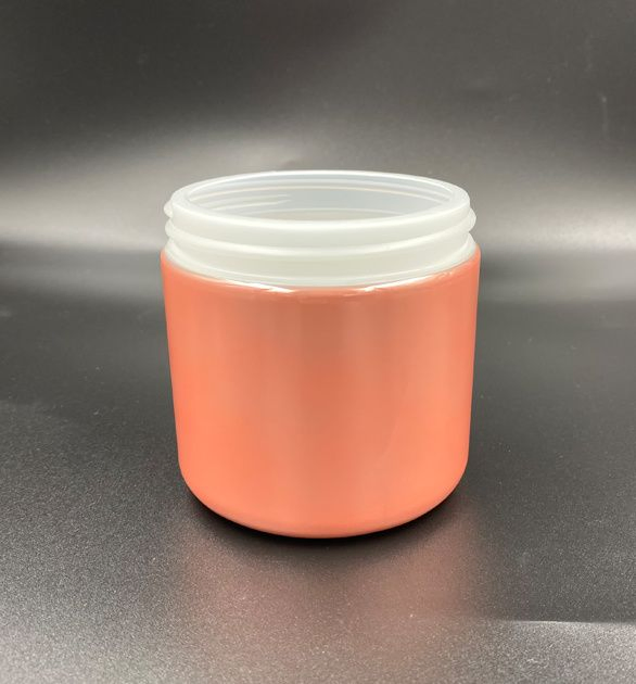 Candy Honey Jar Biscuit Food Plastic Wide Mouth Bottle Pink Jar Food Grade Empty Plastic Jar