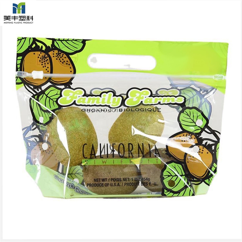 FDA Certificated Zip Lock New Product Clear Transparent Custom Printing Packet Food Fresh Fruit Packing Packaging Zipper Packet