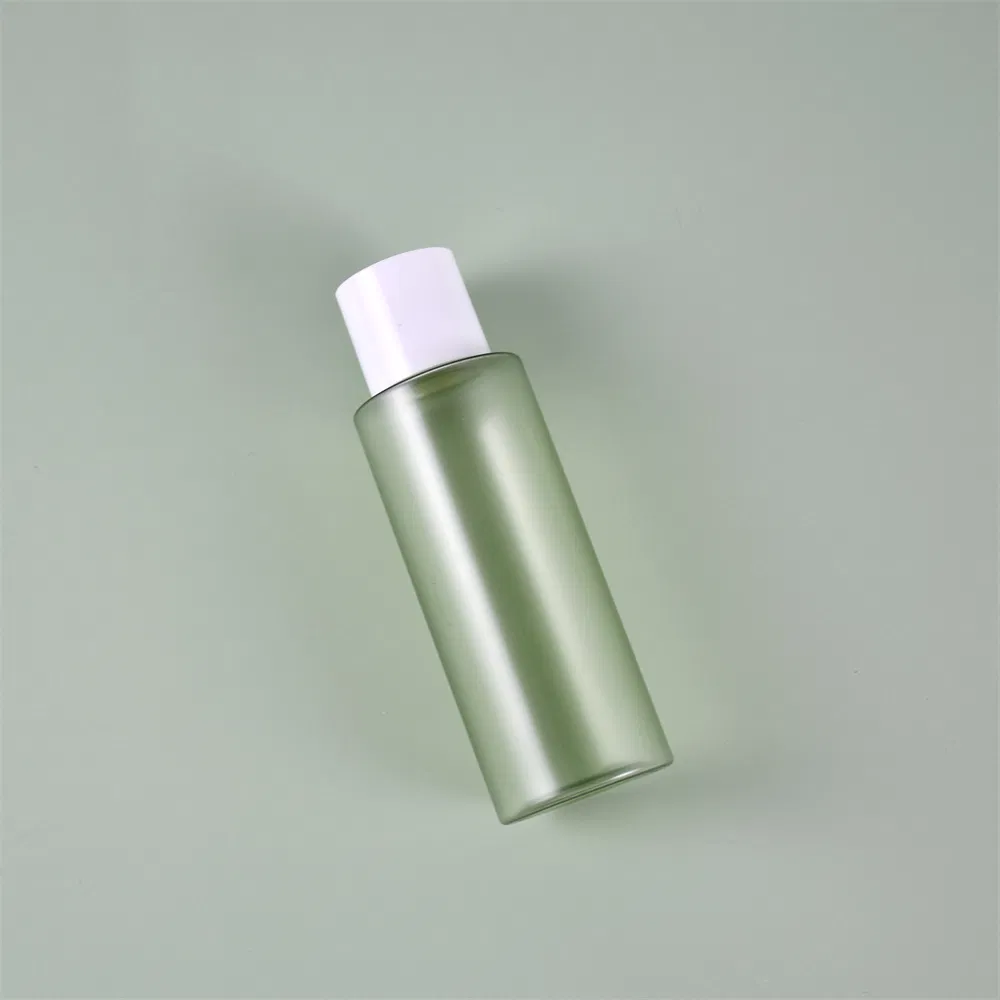 Pet Cosmetic Face Toner Bottle Transparent Plastic Essential Oil Body Lotion Bottles with Screw Lid