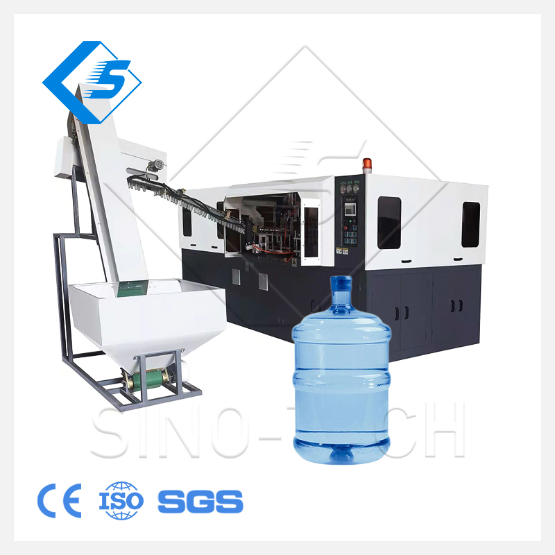 6000-7000bph Sinotech Food Packaging Transparent Plastic Storage Jar Wide Mouth Plastic Bottles Make Making Maker Manufacturing Blow Moulding Machine for Sale