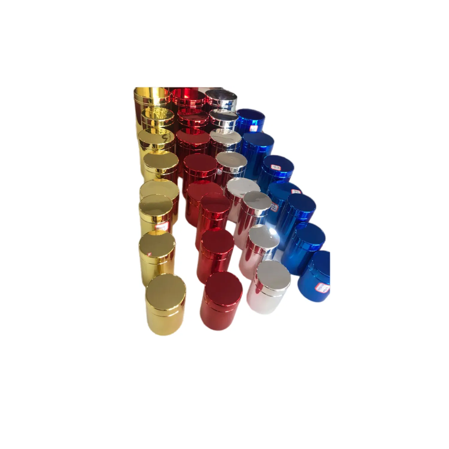 HDPE Plastic Bottle Plastic Storage Matte Finish Silver Kitchen Food Bottle