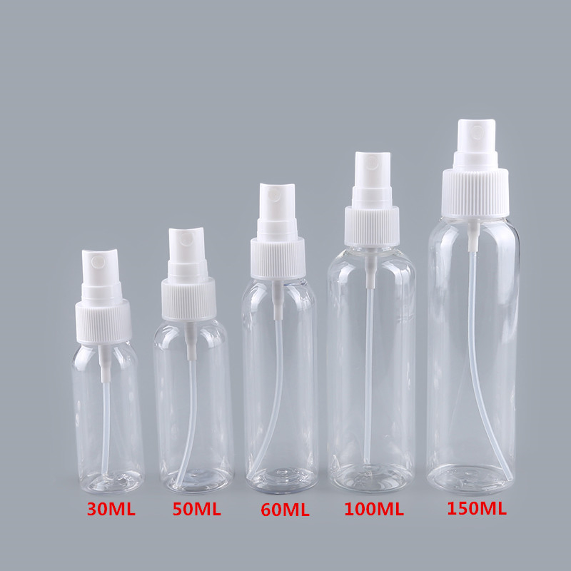 Pet Bottle Empty Clear Pet Cosmetic Plastic Body Pump Shampoo Lotion Bottle