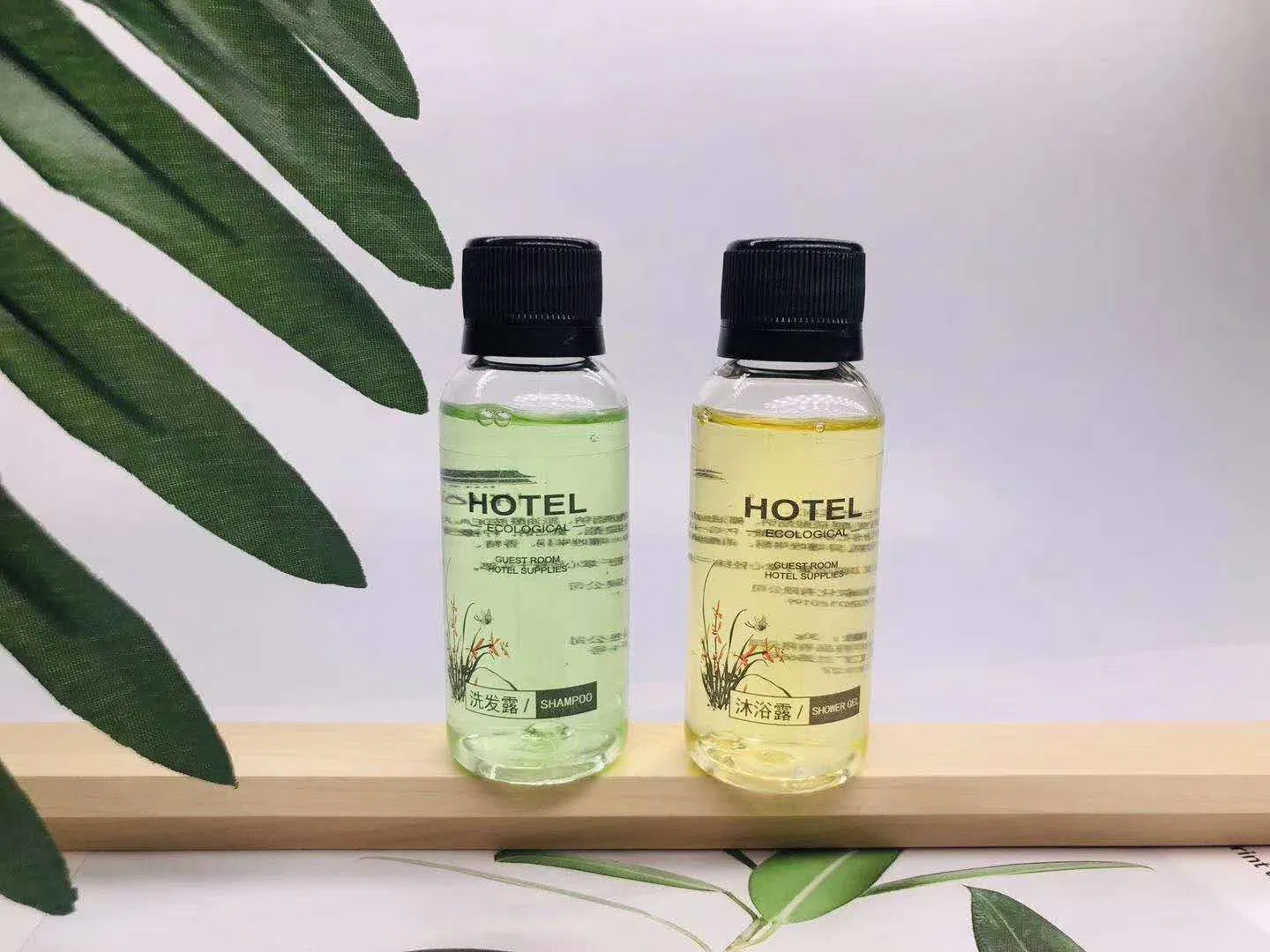 Shampoo in Pet Bottle 6 with Hotel Amenities for Hotel Room Using