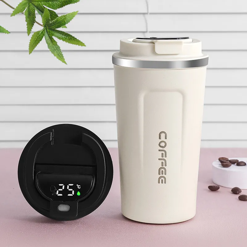LED Temperature Display Tumbler