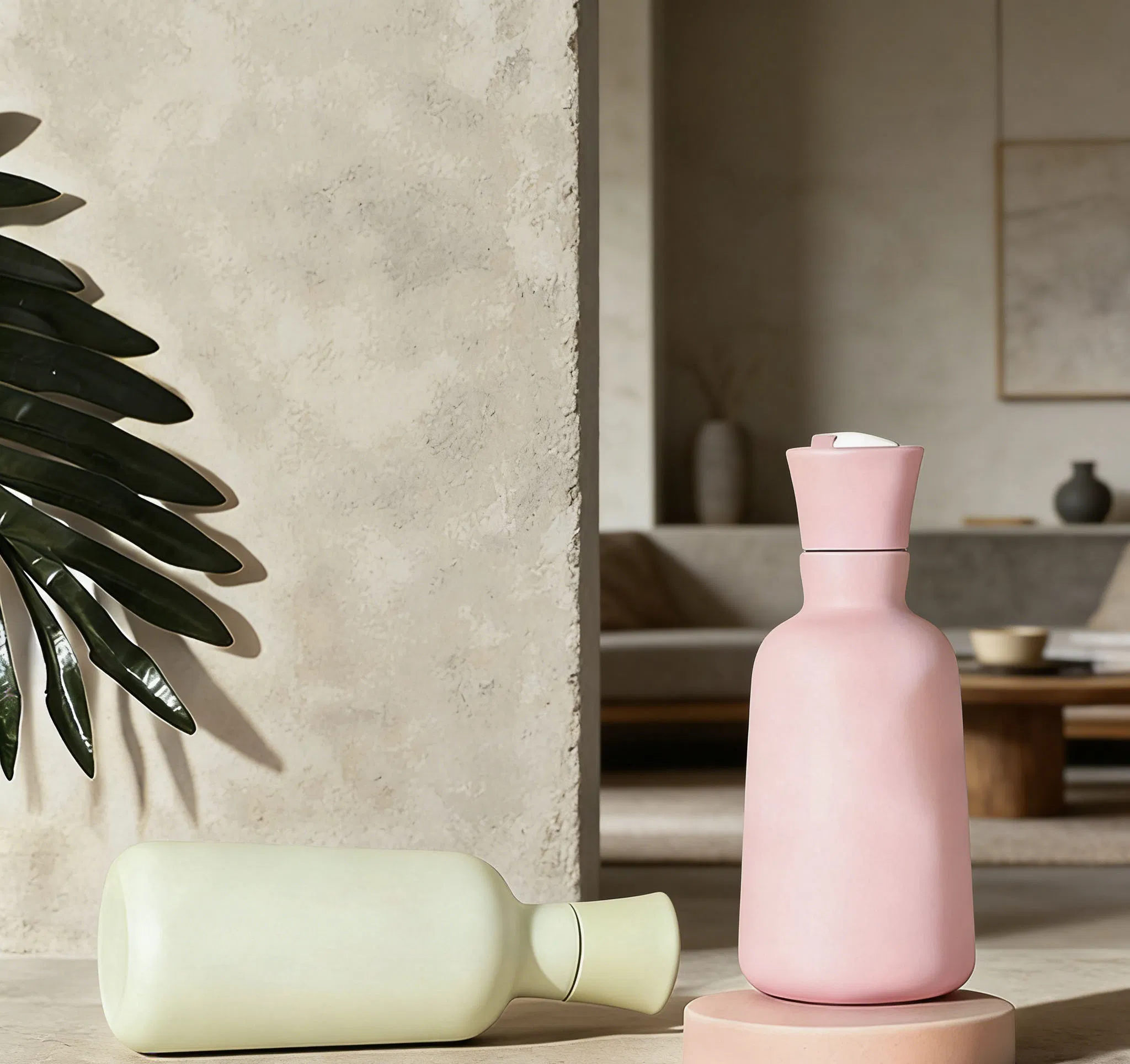 Factory Price 300ml Packaging Travel Plastic Flip-Top Cap Leakproof Frosted Pet Cosmetic Bottle