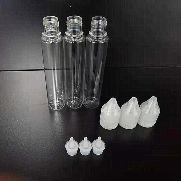 Liquid Dispenser Plastic Squeezable Dropper Flower Oil Bottle with Childproof Cap