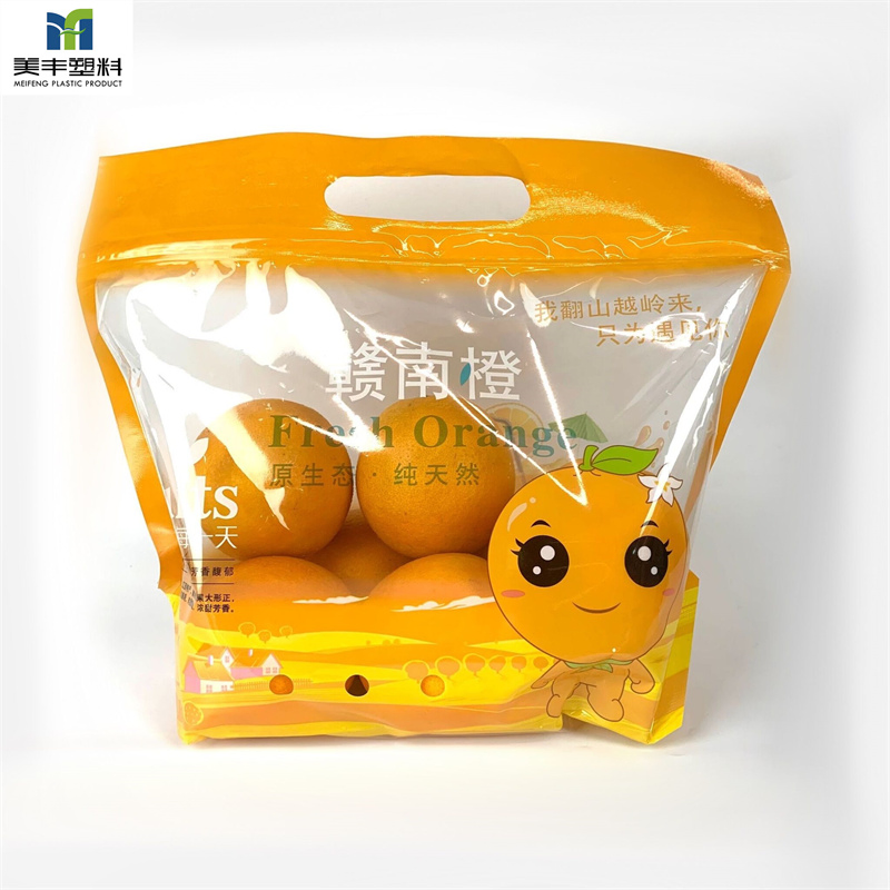 FDA Certificated Zip Lock New Product Clear Transparent Custom Printing Packet Food Fresh Fruit Packing Packaging Zipper Packet