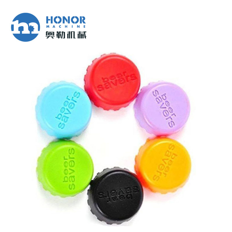 New Colorful PE Plastic Cosmetic Water Beverage Bottle Screw Flip Top Custom Bottle Cap Lid Product