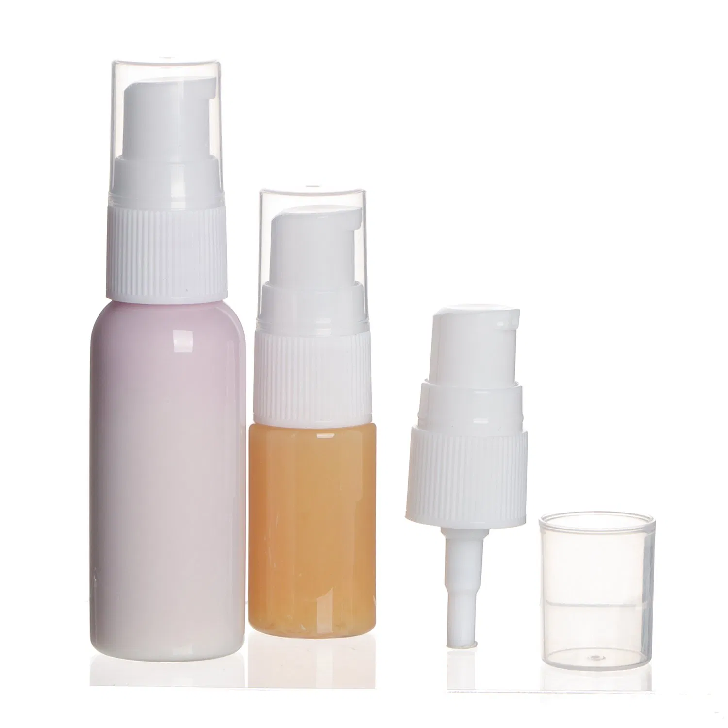 8PCS Transparent Cosmetic Container Skin Care Empty Plastic Travel Size Bottle Set with Spray Bottles