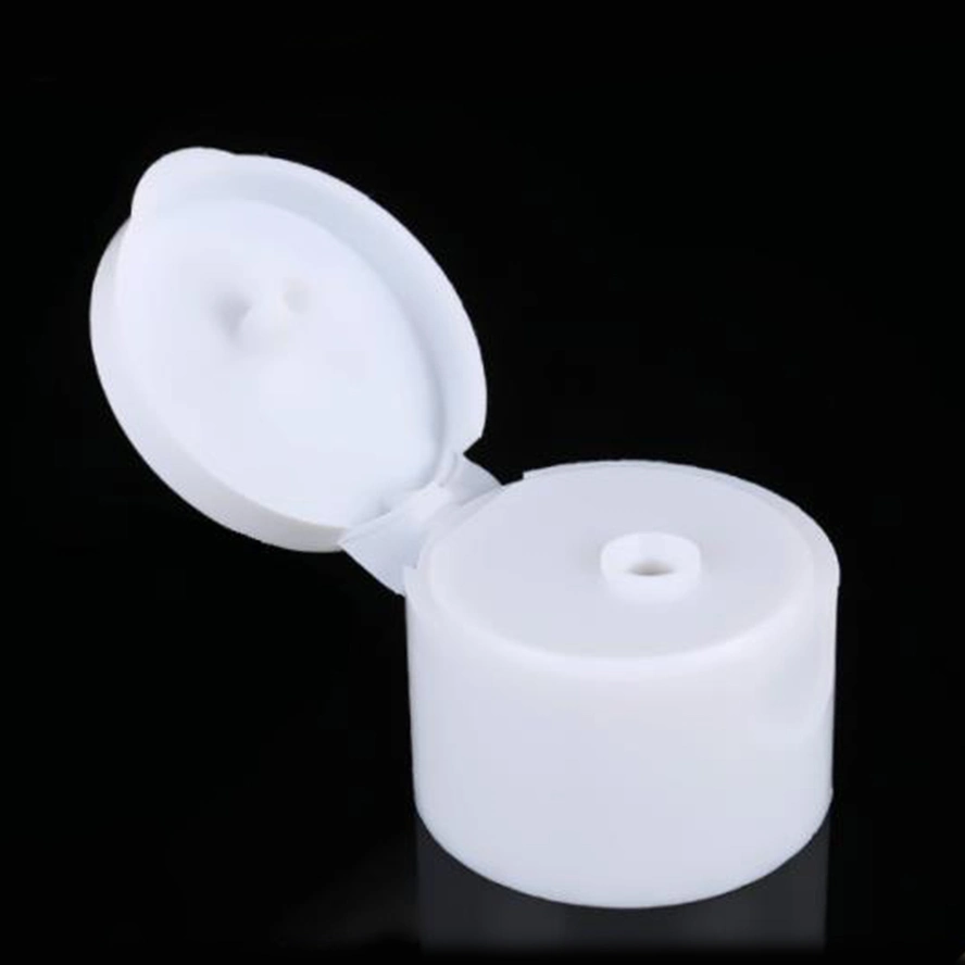 White Color Smooth 24/410 Bottle Cap Plastic Lid Flip Top Cap for Cosmetic Bottle