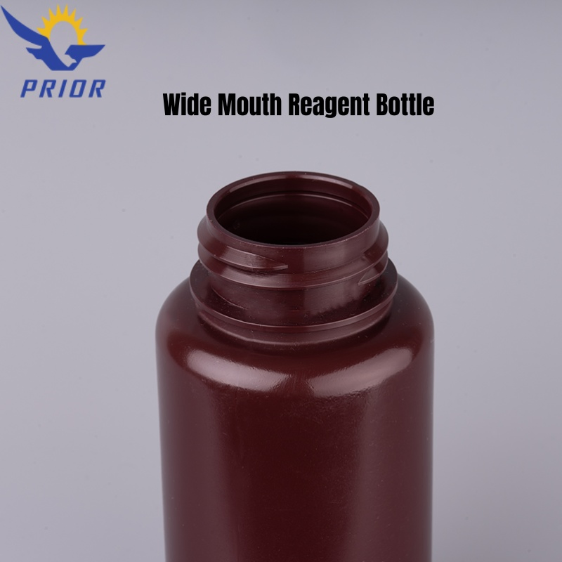 Plastic Sample Container PP HDPE 8ml-1000ml Wide Mouth Reagent Bottle