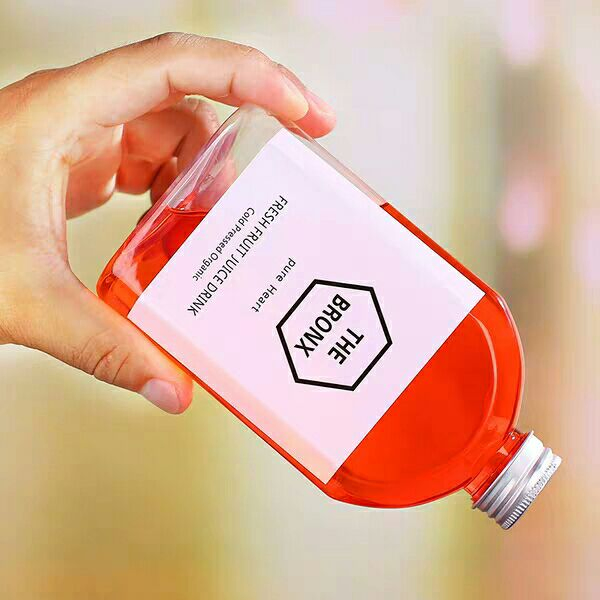 100ml 300ml Flat Flask Aluminum Cap Beverage Wine Ice Cold Brew Coffee Drinking Packaging Glass Bottle