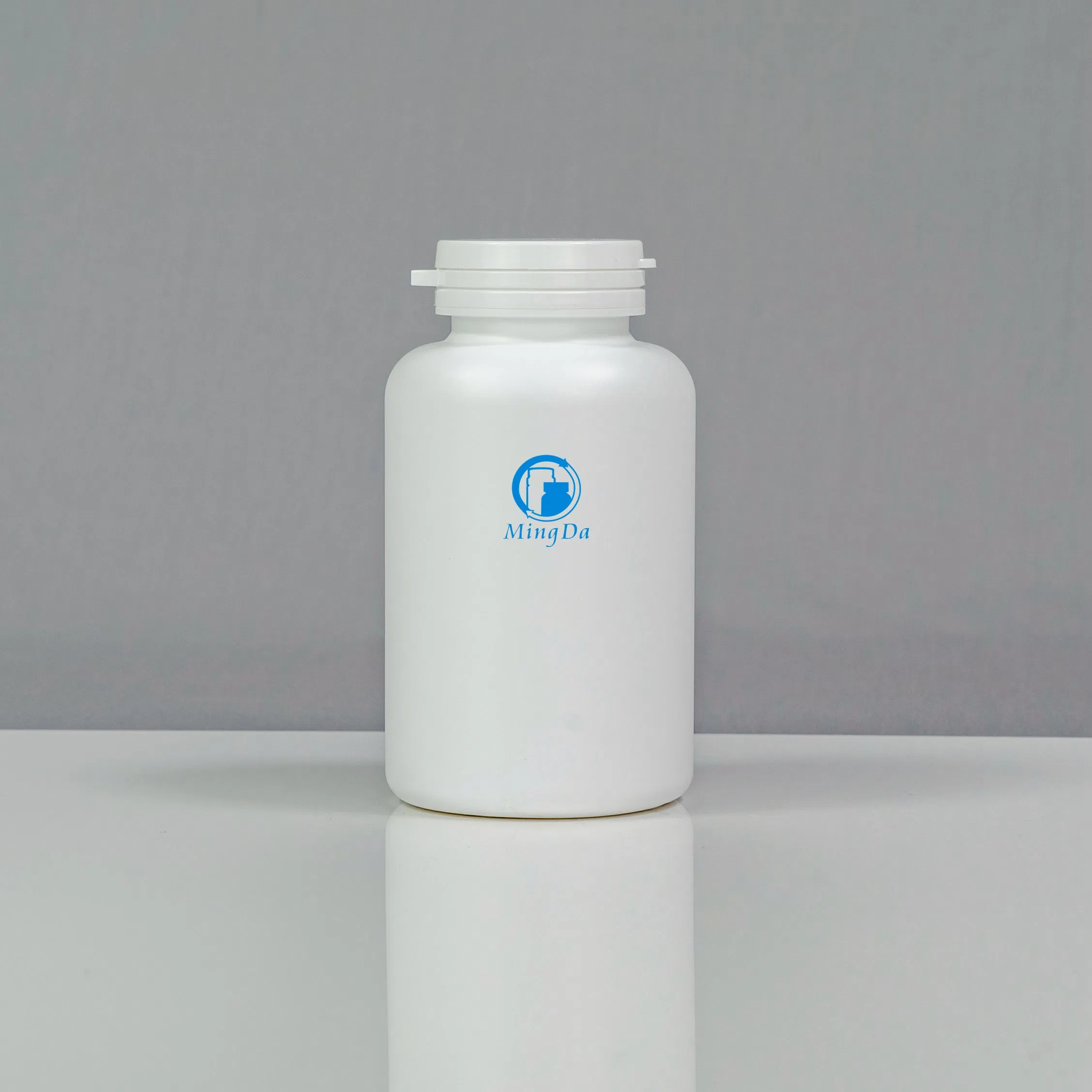 White Empty Durable Packaging Containers Food Grade Red Krill Probiotic Zinc Chewable Tablets Calcium Pills DHA Capsule Plastic Bottle