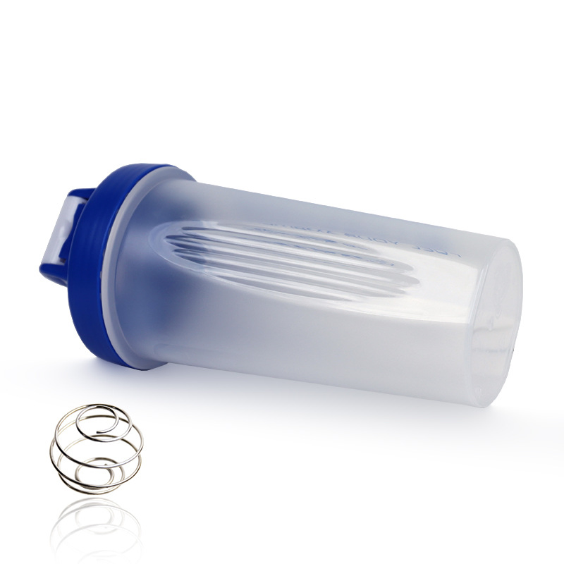 Custom Logo Promotional Shaker Bottles 600ml Plastic Shaker Bottle with Mixer Ball