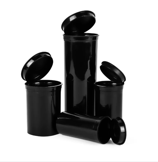 Child Resistant Proof Colorful Flip Cap Pop Top Vials 6 13 19 30 60 Dr DRAM Medical Tubes Pharmacy Dispensary Plastic Containers Squeeze Bottles