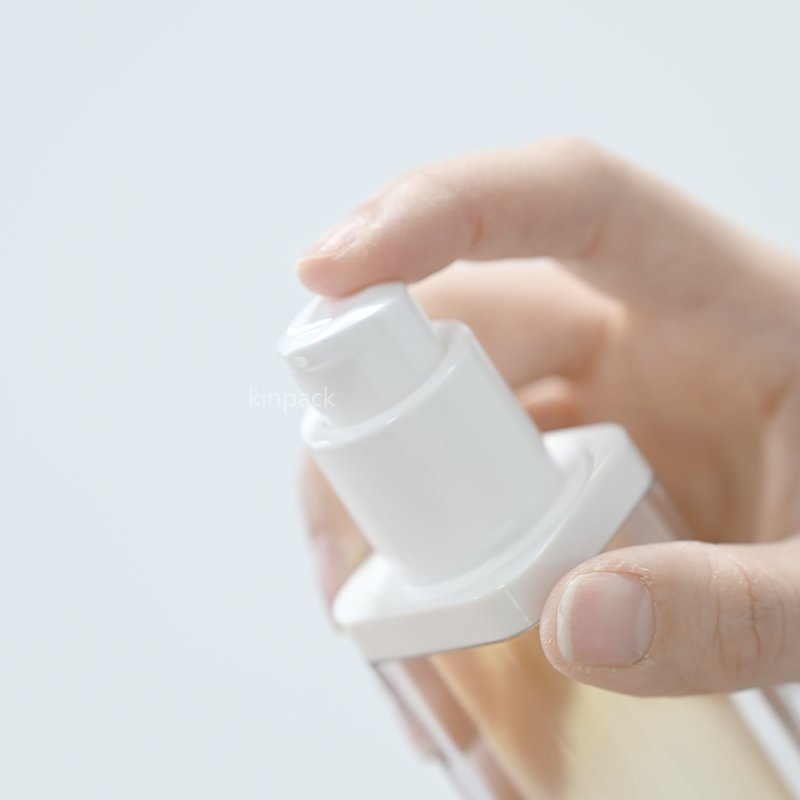 Kinpack Durable Replaceable Empty 15ml 30ml 50ml Plastic Airless Lotion Pump Sprayer Bottle