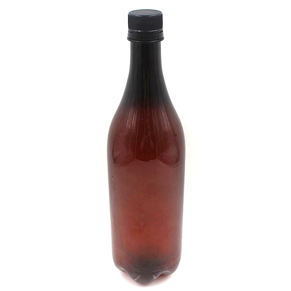 Custom Rice Wine Bottle Packaging 800ml Empty Amber Clear Pet Plastic Bottles for Carbonated Drinks