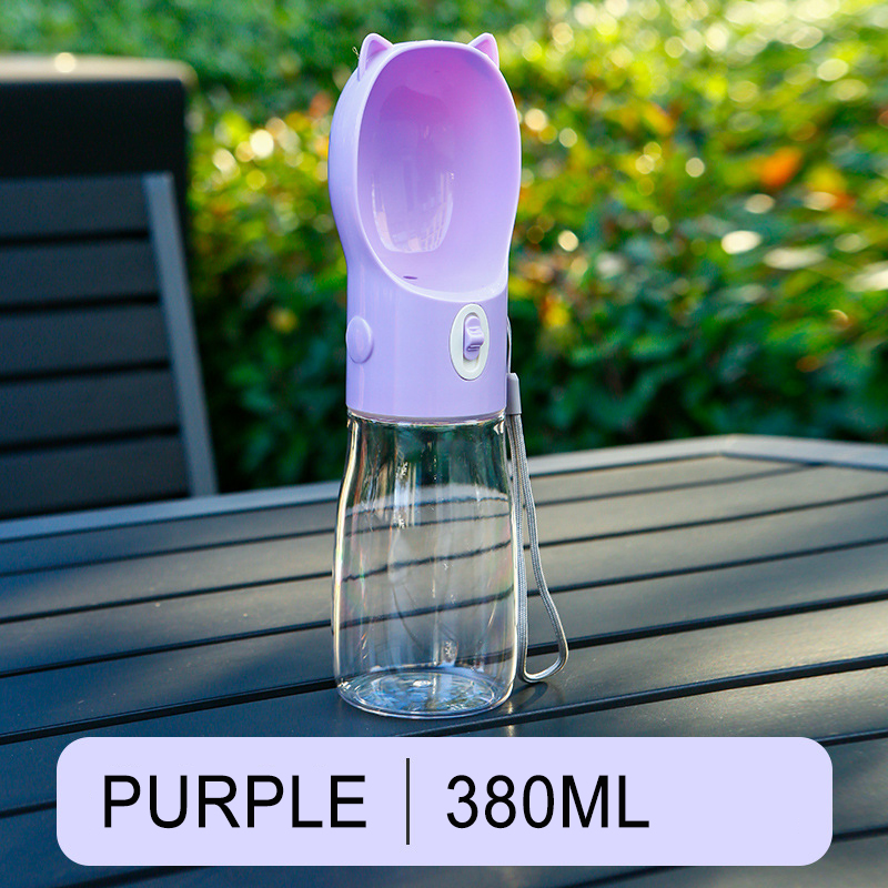 Food Grade High Temperature Resistance Plastic Water Bottle for Pets