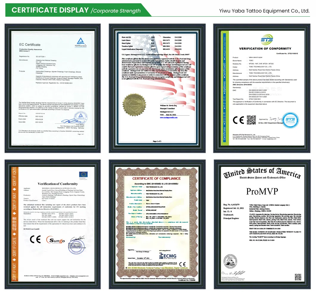 Certifications