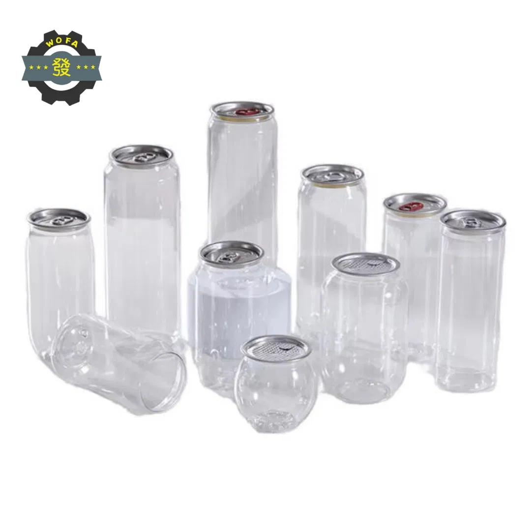 Disposable Pet Plastic Jars with Customizable Logos for Beverage Bottles Suitable for Yogurt Milk Coffee Milk Tea Juice Soda Beer Soda Water