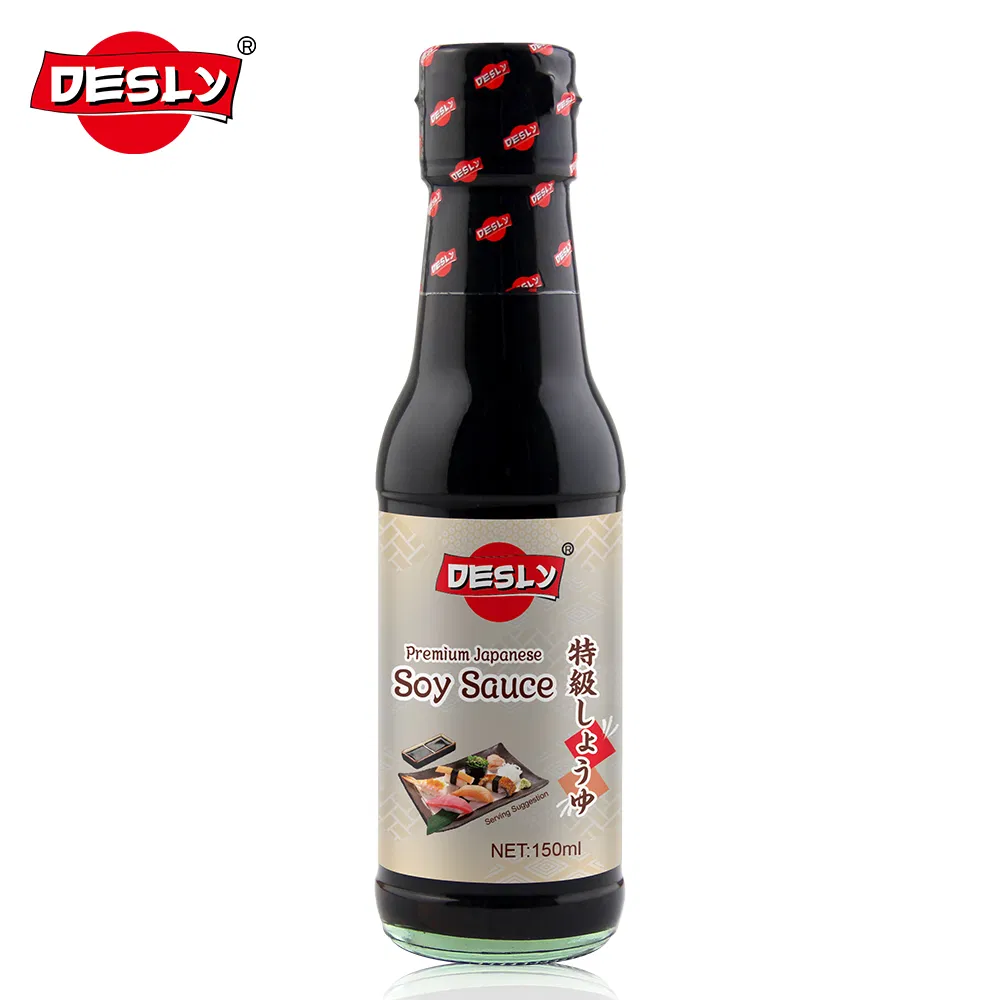 Japanese Taste Foods Suppliers Supermarket Restaurant Wholesale Desly Brand 500 Ml Plastic Bottle Soy Sauce