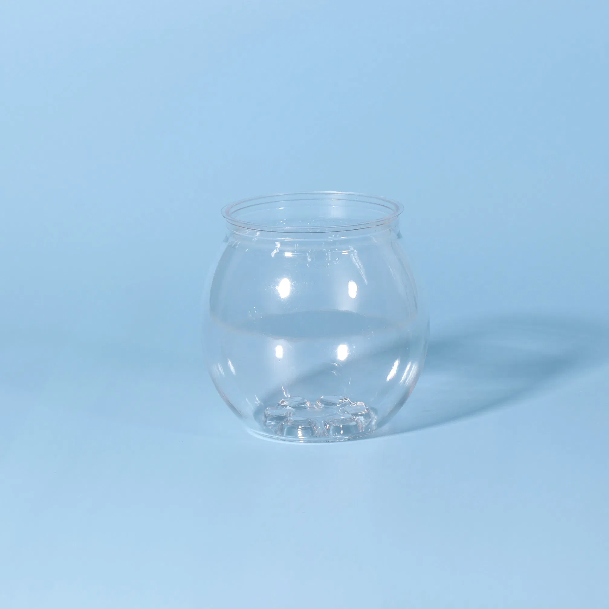 Empty Plastic Pet Cans with Aluminium Lid for Beverage Packaging