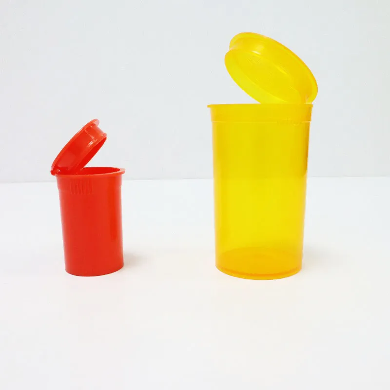 Pop Top Pill Bottle Detail 3