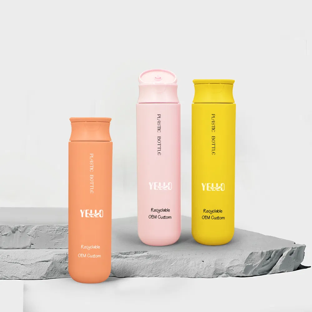 Wholesale Flip Top Cap HDPE Plastic Squeeze Body Lotion Shampoo Conditioner Packaging Facial Cleanser Face Wash Bottles