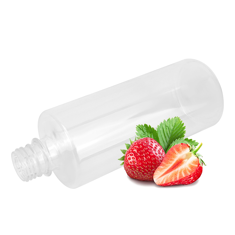 Factory Wholesale 500ml Clear Food Grade Pet Beverage Plastic Juice Drinking Bottle with Screw Cap