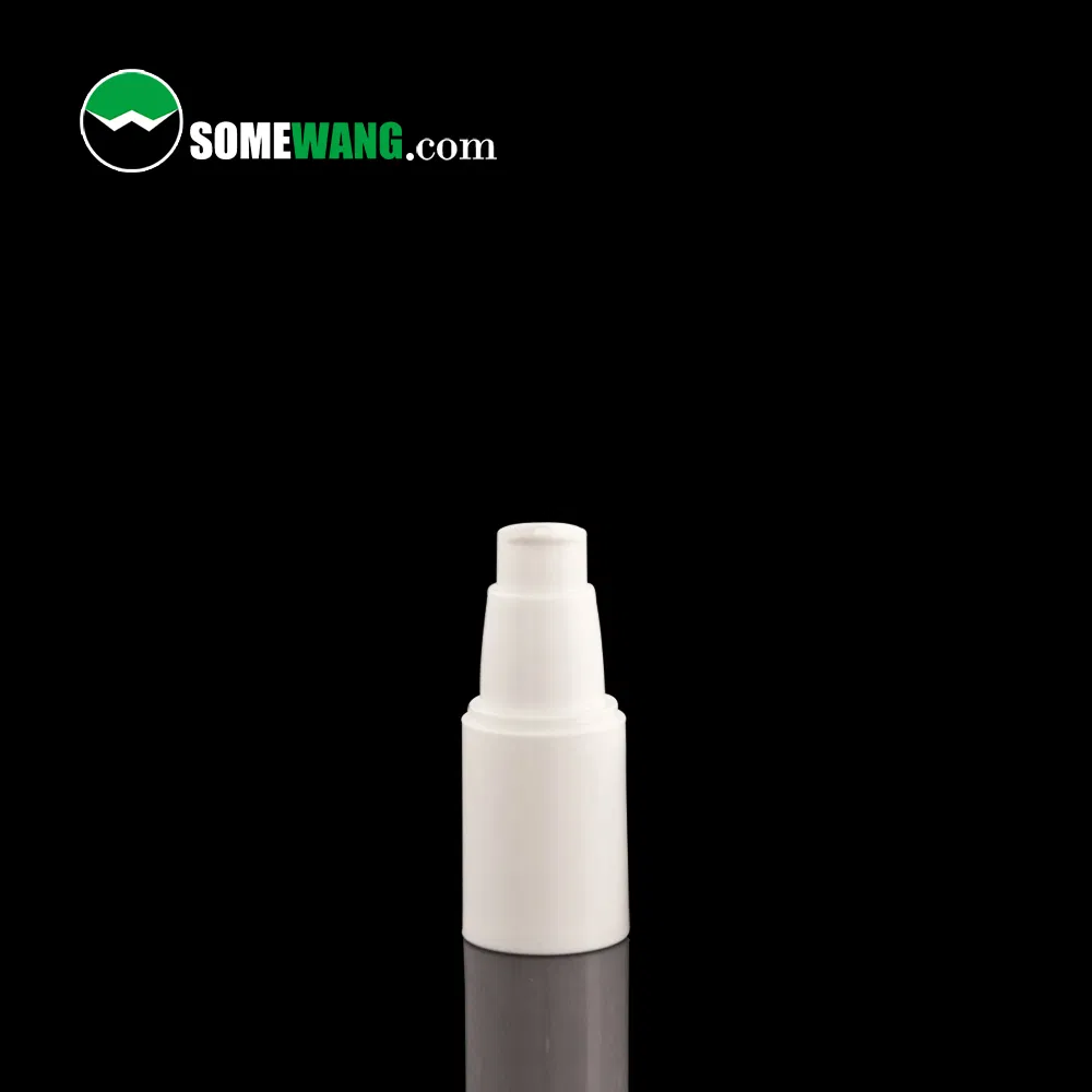 Somewang Custom Printing Travel Size 15ml 20ml 30ml 40ml 50ml PP Plastic Airless Pump Bottle with Cover Cosmetic Lotion Bottle