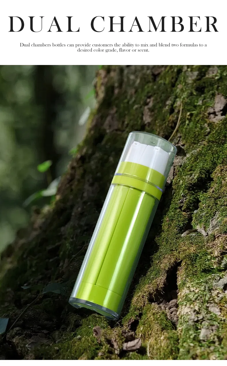 Double Tube Lotion Bottle