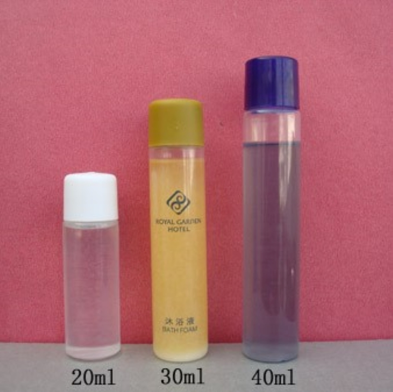 Shampoo in Pet Bottle 4 with Hotel Amenities for Hotel Room Using