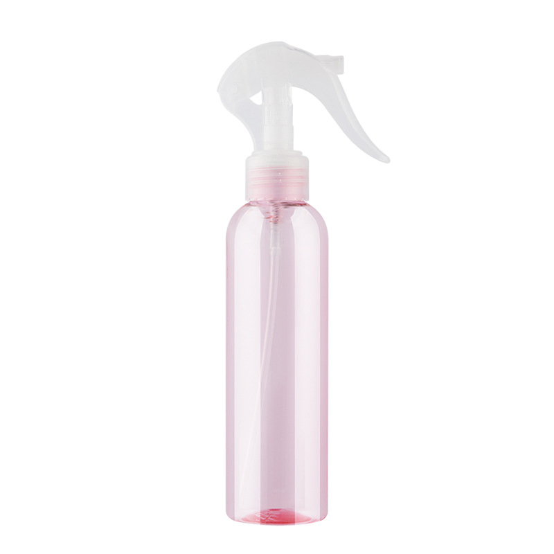 250ml High Quality Plastic Pump Bottle with Trigger Sprayer Cosmetic Container with Mist Sprayer Colored Pet Perfume Bottle