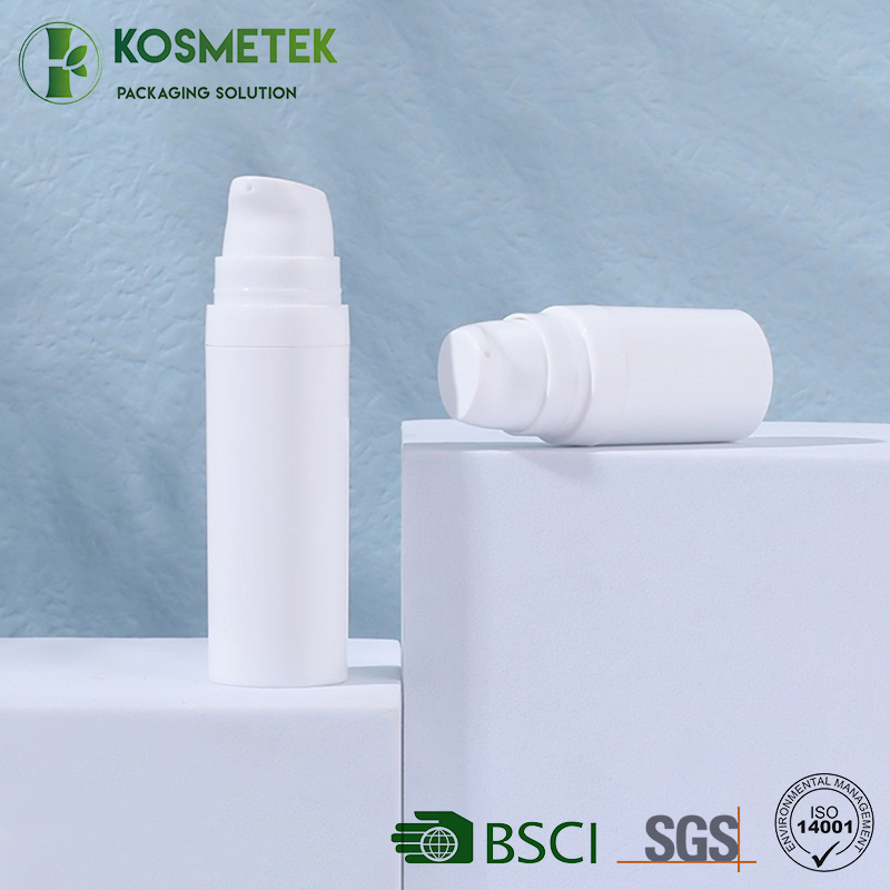 Skincare Packaging 30ml 50ml 80ml PP Plastic Mist Cream Body Soap Airless Spray Cosmetic Bottle