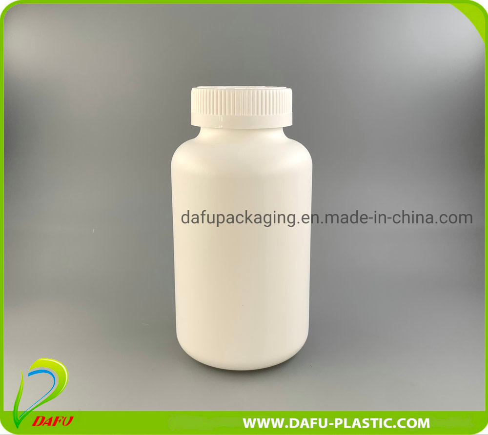 400ml HDPE Plastic Pharmaceutical Packaging Pill Bottle with Cap