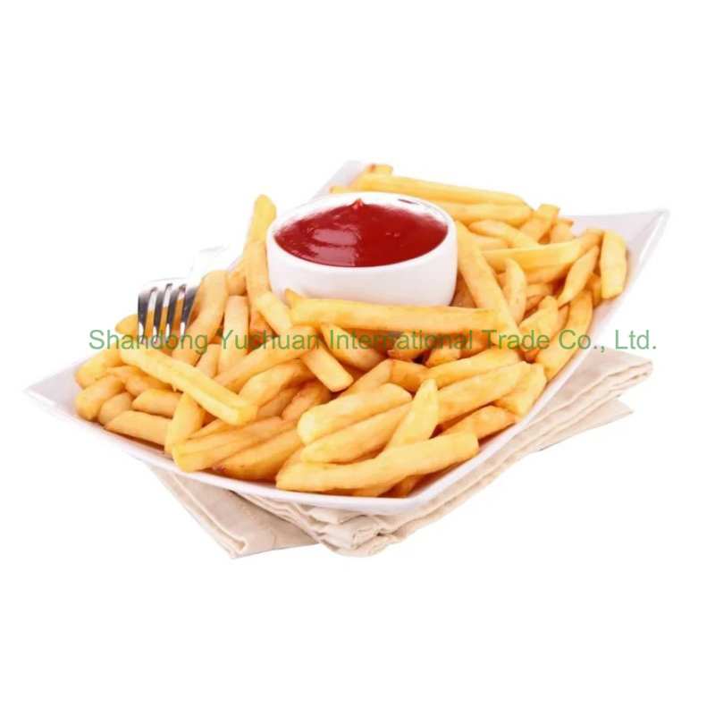 (Yuchuan) High Quality Hot Sell Factory Frozen Vegetable Food for Wholesales and Retail IQF Frozen French Fries Prefrying Unprefrying