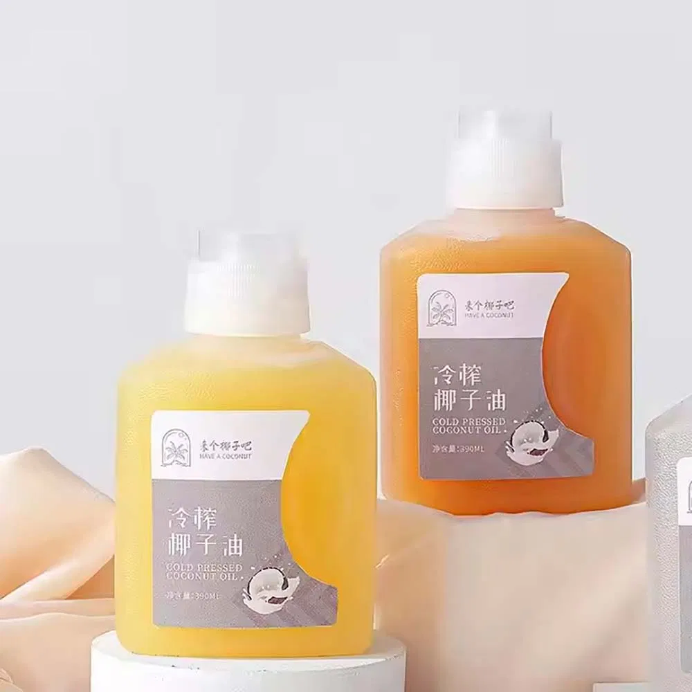 Wholesale Plastic Cooking Oil Honey Squeeze Packaging Bottle Condiment Mixture Custom