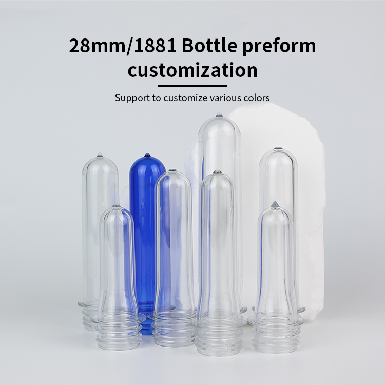 Factory Wholesale Spot Pet Bottle Preform Pco Standard 28 1881 Carbonated Beverage Plastic Bottle Pet Bottle Embryo