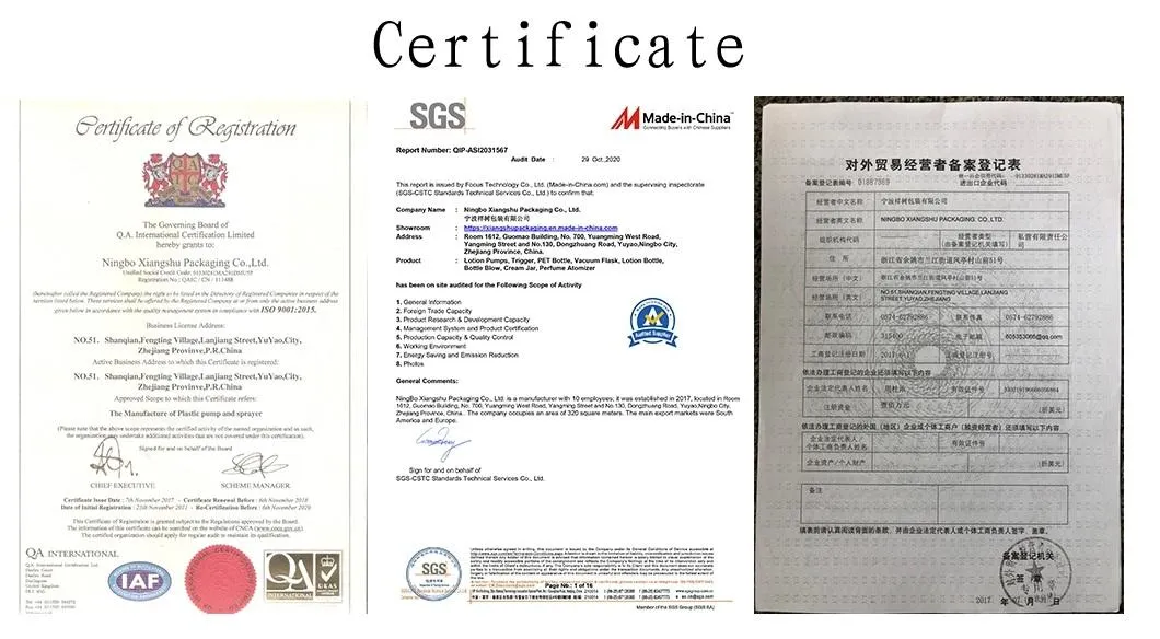 Product Certificates