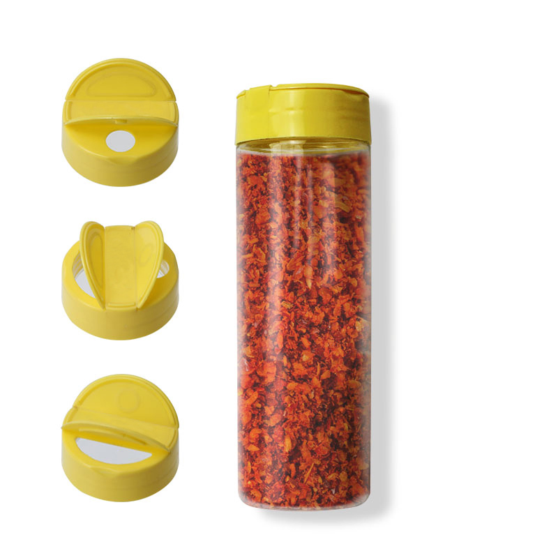 Custom Size Empty Seasoning Bottles Plastic Spice Jar Salt Pepper Shaker