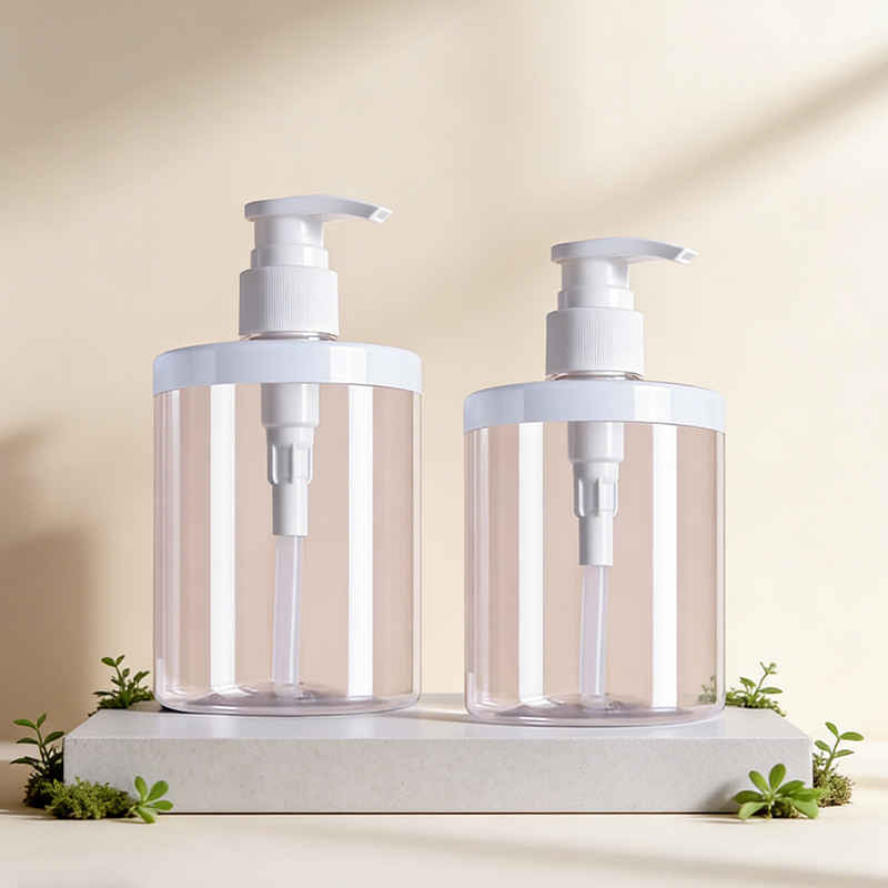 Customized Cosmetic Packaging Pet 500/1000ml Cleansing Lotion Bottle/Shower Gel Bottle/Lotion Pump Bottle